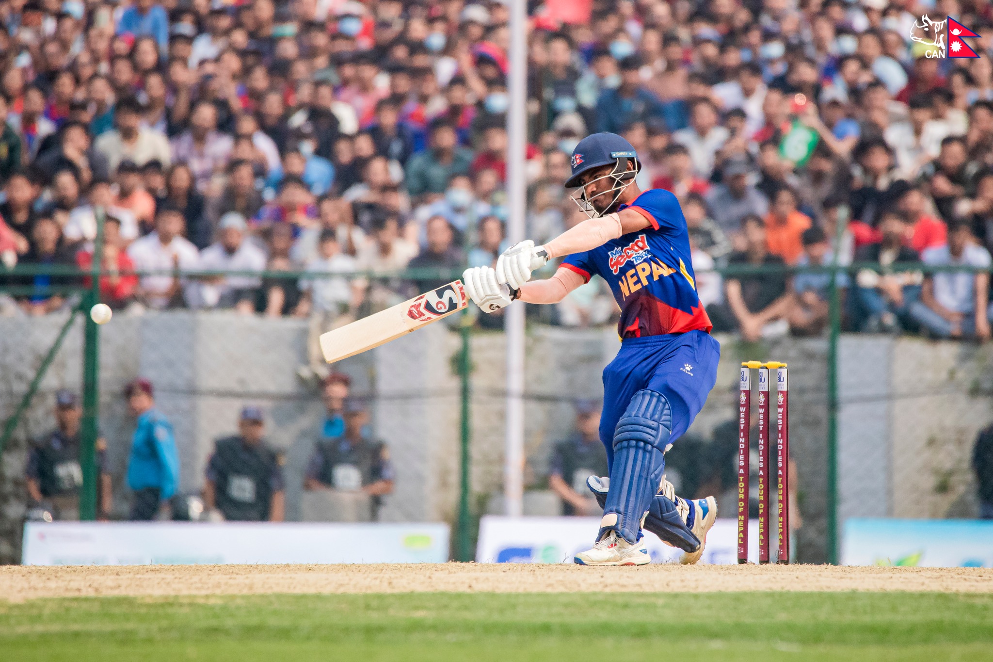रोहित पौडेलको शतकमा वेस्टइन्डिज ‘ए’माथि नेपाल ४ विकेटले विजयी