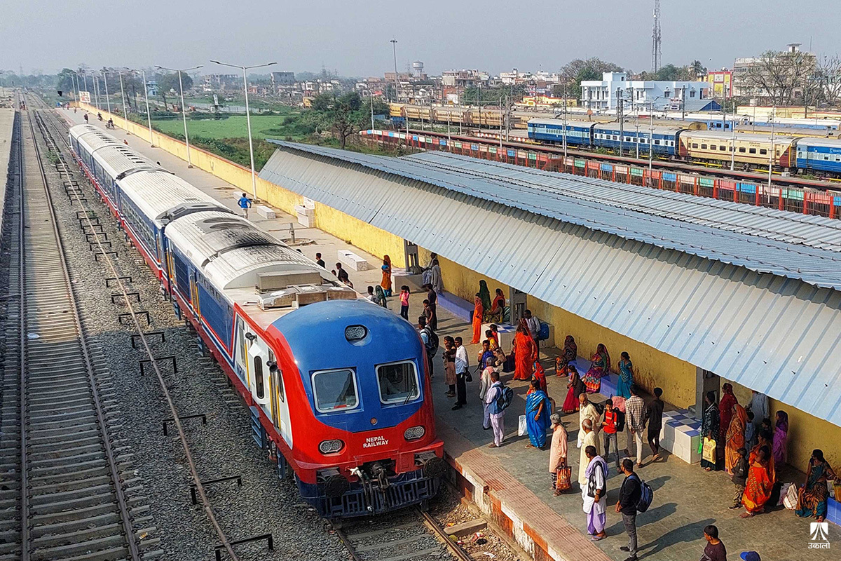 जयनगर–जनकपुर–भंगहा रेलसेवा ३ दिन बन्द गरिने