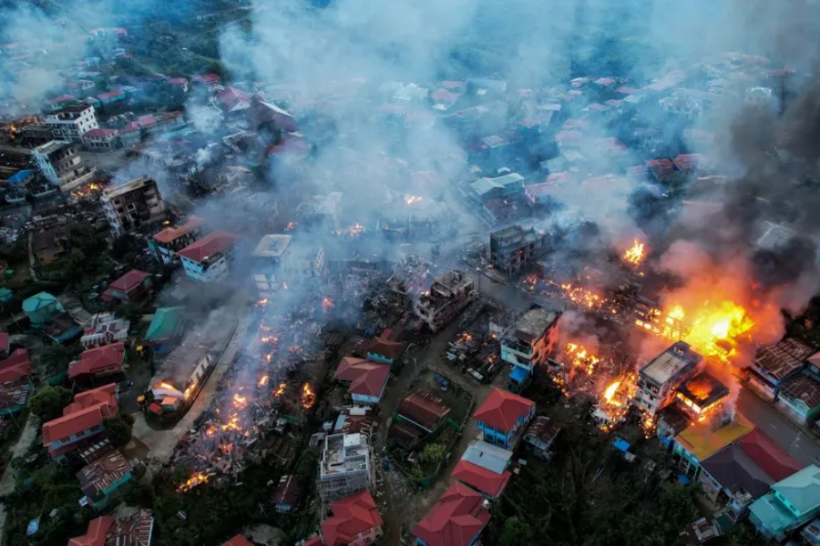 म्यानमारमा सैन्य ‘कू’का दुई वर्ष  आर्थिक र मानवीय संकट बढ्दो