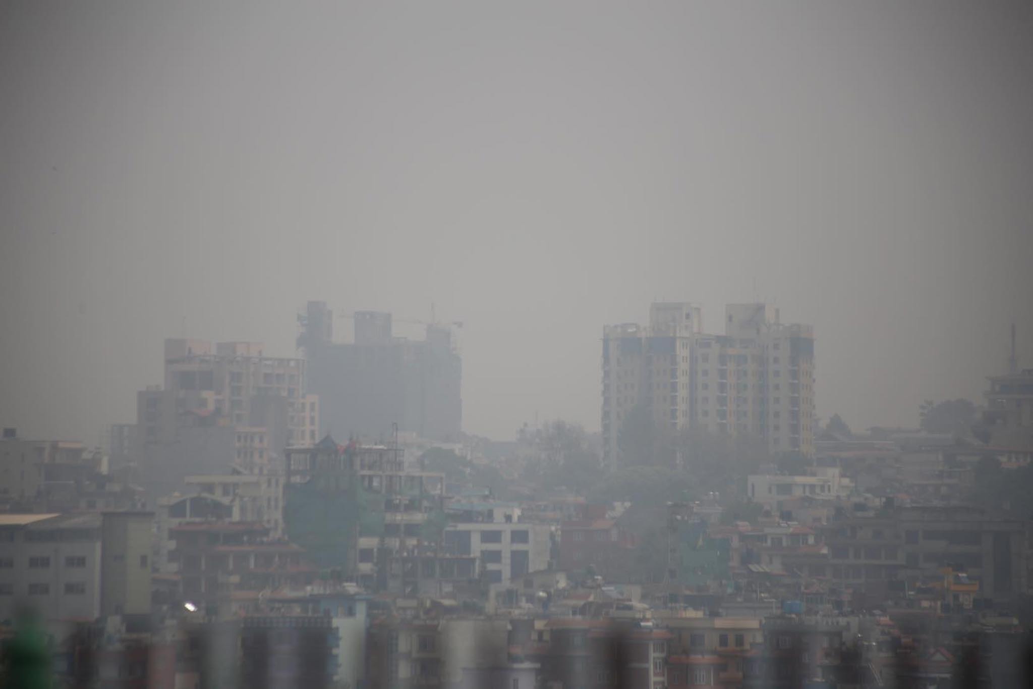 काठमाडौँ बन्यो सबैभन्दा प्रदूषित शहर
