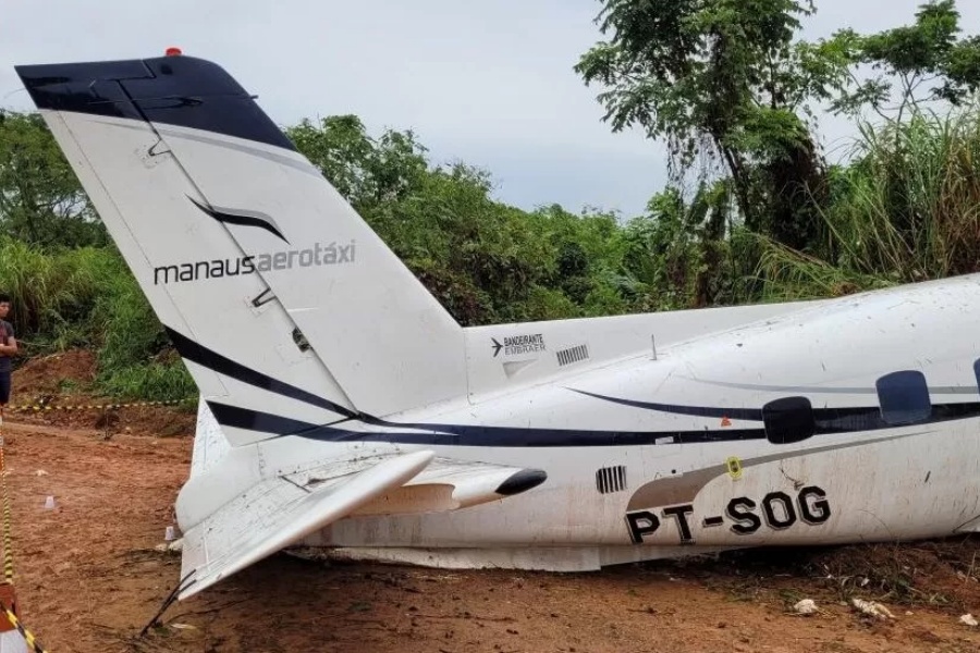 ब्राजिलमा विमान दुर्घटना १४ जनाको मृत्यु