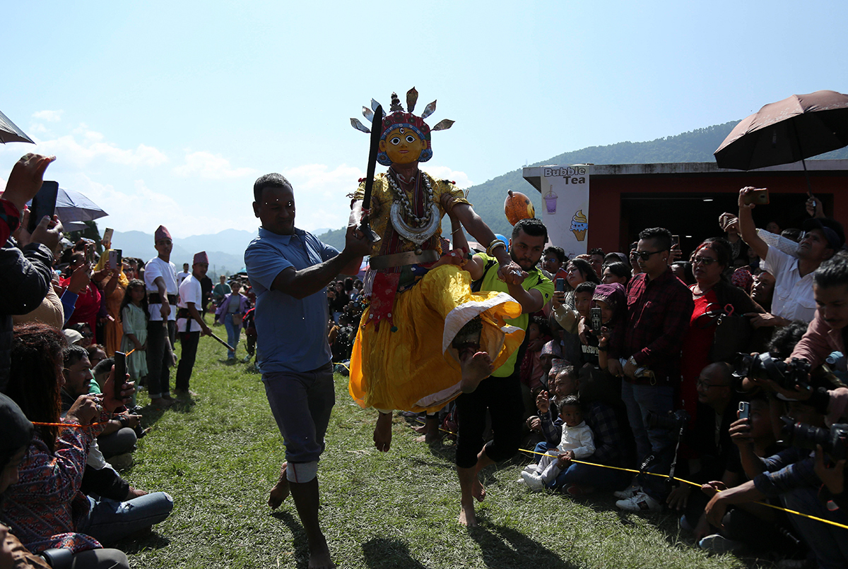जमरा नलगाई दशैँ मनाउने खोकनावासीको सांस्कृतिक उत्सवः सिकाली जात्रा