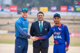 विश्वकप लिग२: नामिबियाविरुद्ध नेपाल ब्याटिङमा