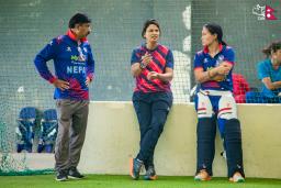 विदेशी ब्याटिङ प्रशिक्षक आएपछि उत्साही महिला क्रिकेट टोली, एशियालीस्तर नाघ्ने लक्ष्य