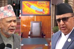 मेयर शाहले कार्यकक्षमा राखेको ‘ग्रेटर नेपाल’को नक्साबारे सत्ता र प्रतिपक्ष सांसदको भिन्न प्रतिक्रिया