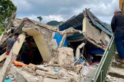 इन्डोनेसिया भूकम्प : मुत्यु हुनेको संख्या २६८ पुग्यो, १५१ बेपत्ता