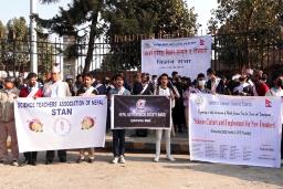 विश्व विज्ञान दिवसको अवसरमा काठमाडौँमा र्‍याली