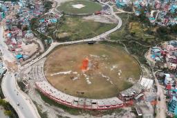 मूलपानी रंगशालामा मैदानलाई ठिक्क छ जग्गा, जबर्जस्ती प्यारापेट बनाए हुँदैन क्रिकेट