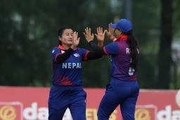 आईसीसी महिला टी–२० विश्वकप छनोट: कतारलाई हराउँदै नेपाल सेमिफाइनलमा