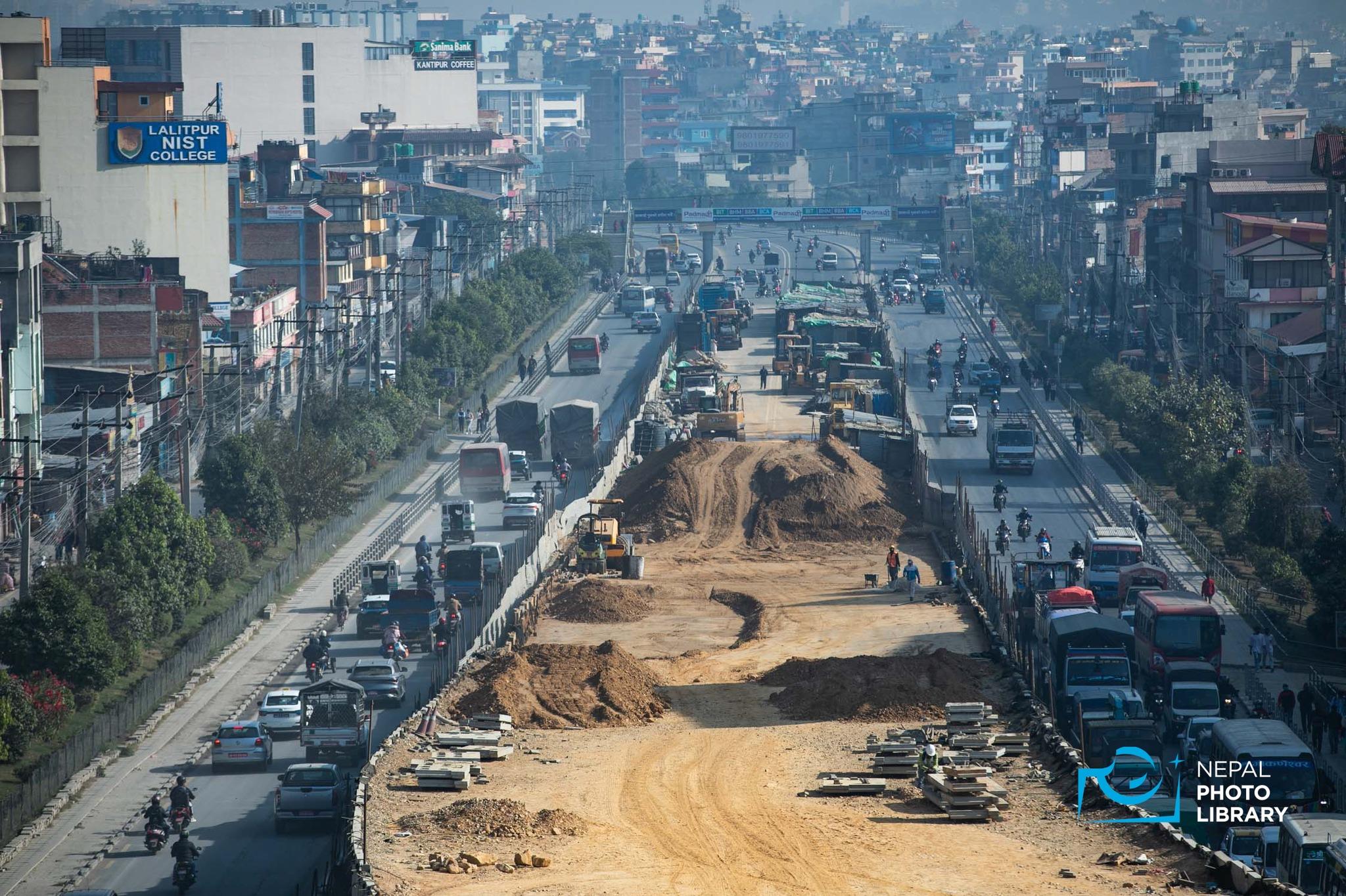 ग्वार्कोमा यस्तो बन्यो ‘फ्लाई ओभर’