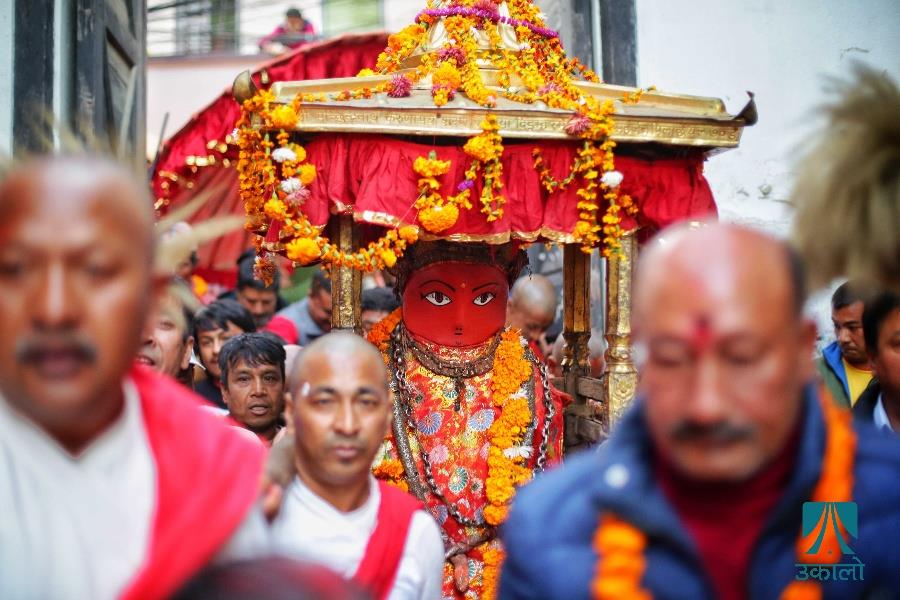 बुंगमतिबाट पाटन तः बहाल ल्याइयो मच्छिन्द्रनाथको मूर्ति