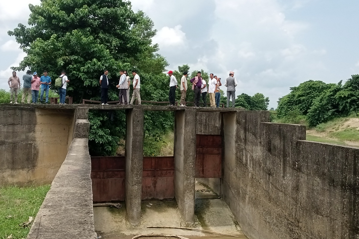 ५६ वर्षअघि निर्माण गरिएको गुर्गी सिँचाइ आयोजना मर्मत नहुँदा अलपत्र