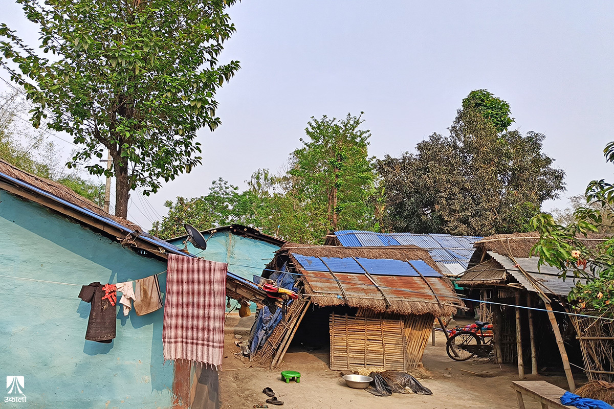ट्ड्का र धुम्री टुडुको घर