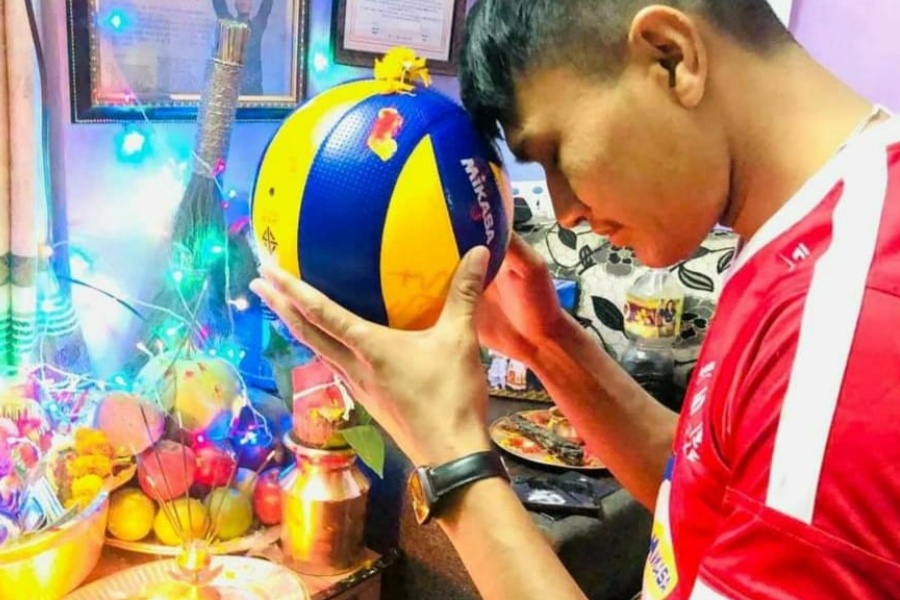 राष्ट्रिय भलिबल टिमको कप्तानमा मानबहादुर श्रेष्ठ नियुक्त 