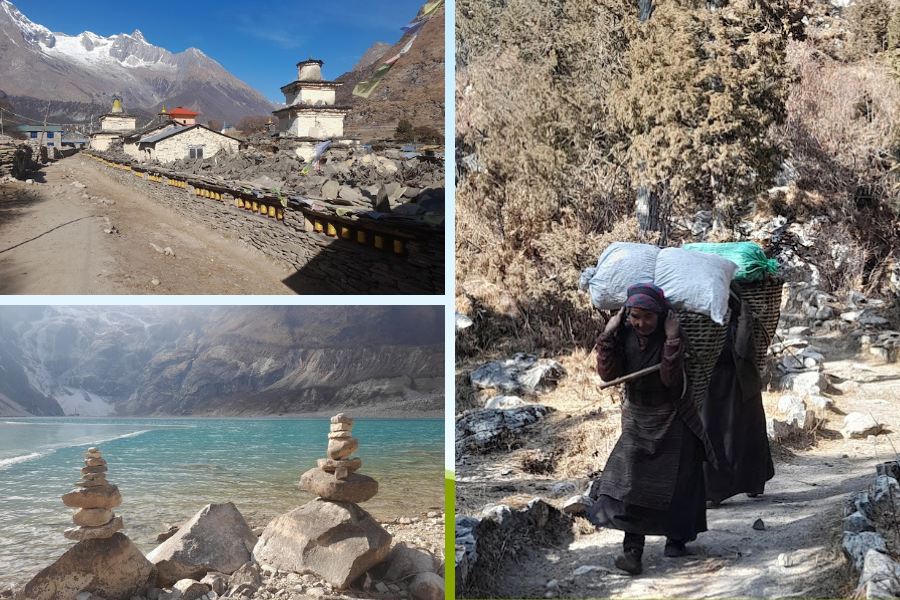 खुलेको गगन, हाँसेको पुङ्गेन