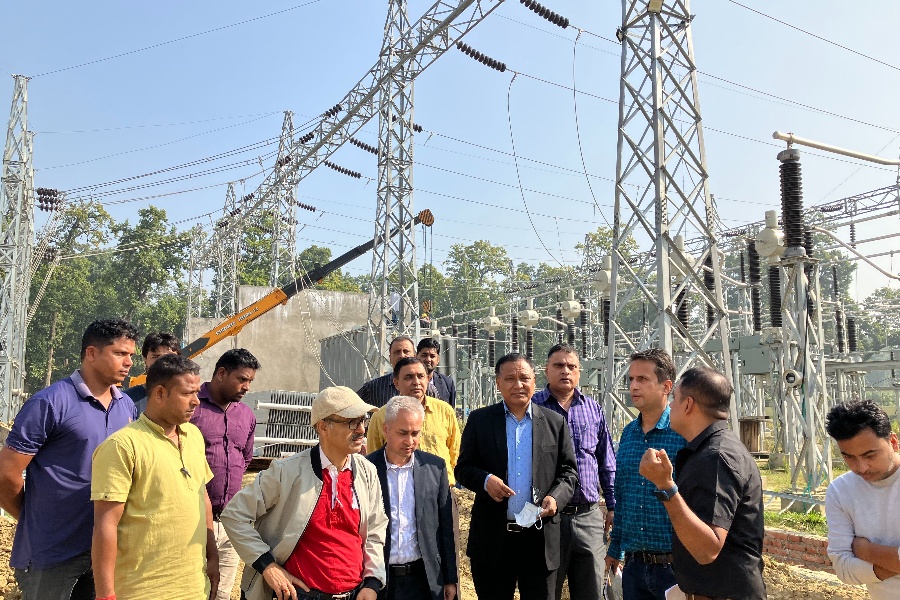 सुनवल सबस्टेसन निर्माण अन्तिम चरणमा