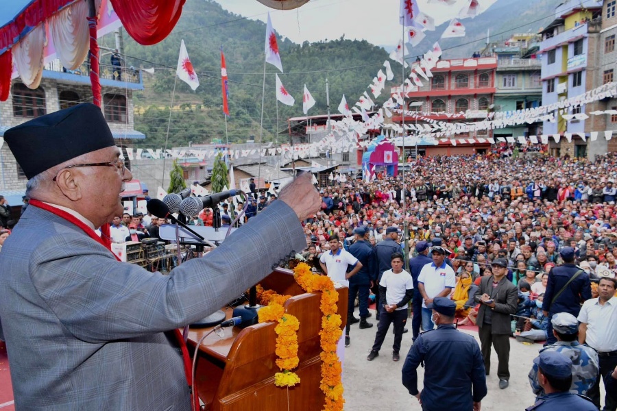 स्थिर सरकारबाट मात्रै विकास र समृद्धि : केपी ओली