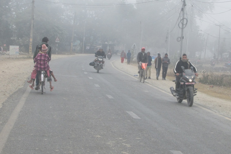 पश्चिमी वायुको आंशिक प्रभाव, तराईमा हुस्सु र कुहिरो 