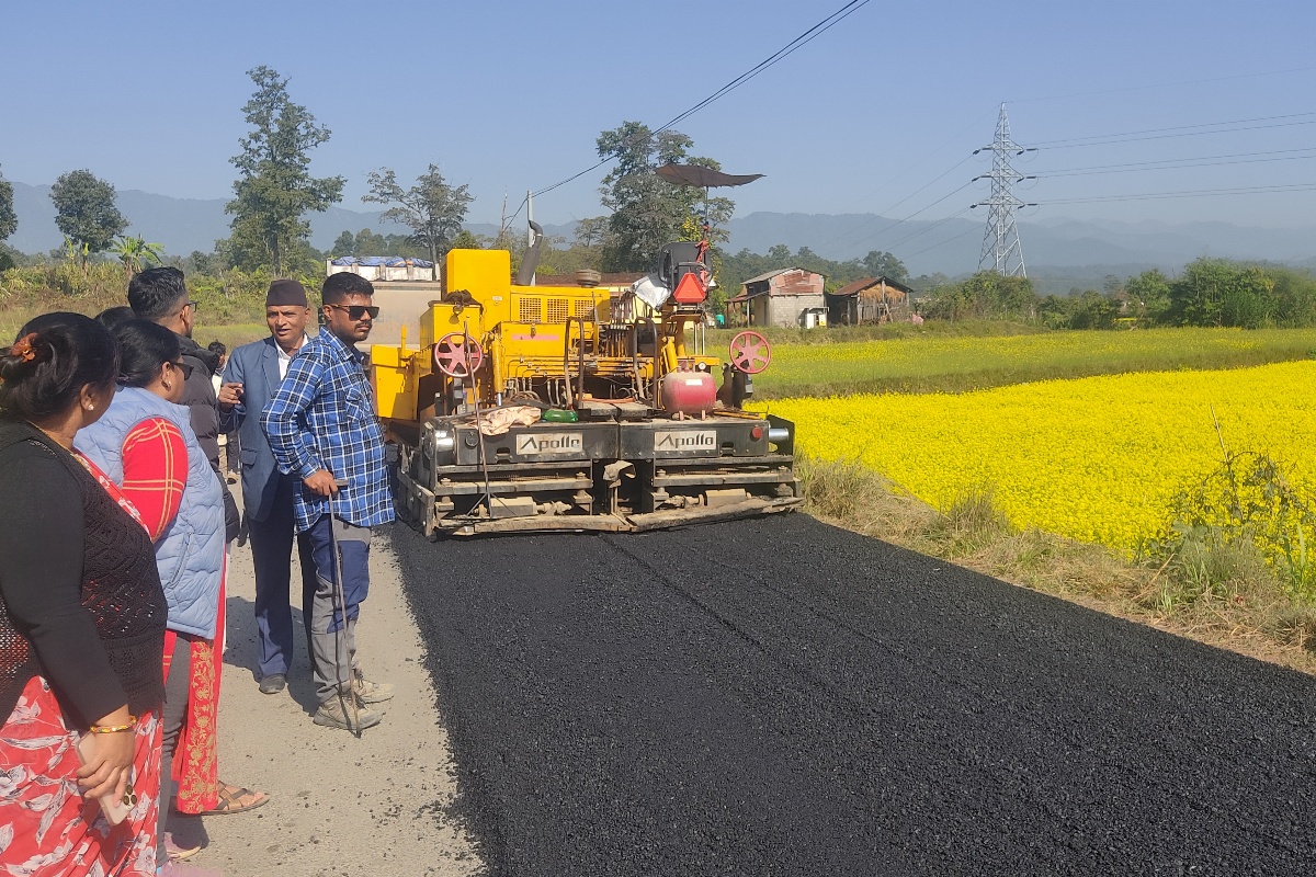 कालोपत्र सडकले जोडियो सर्दी, सहज बन्यो यात्रा
