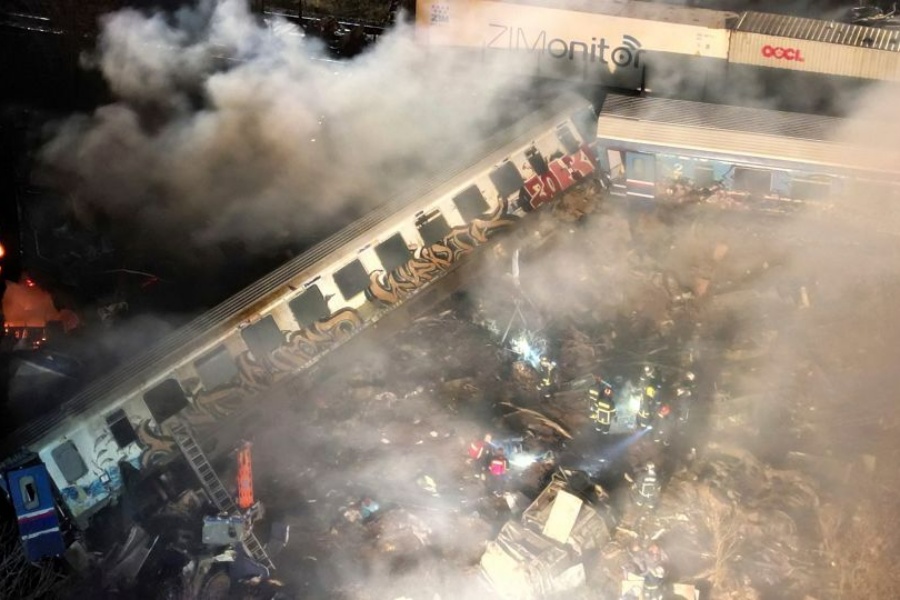 ग्रिसमा रेल दुर्घटना : २९ जनाको मृत्यु, ८५ घाइते