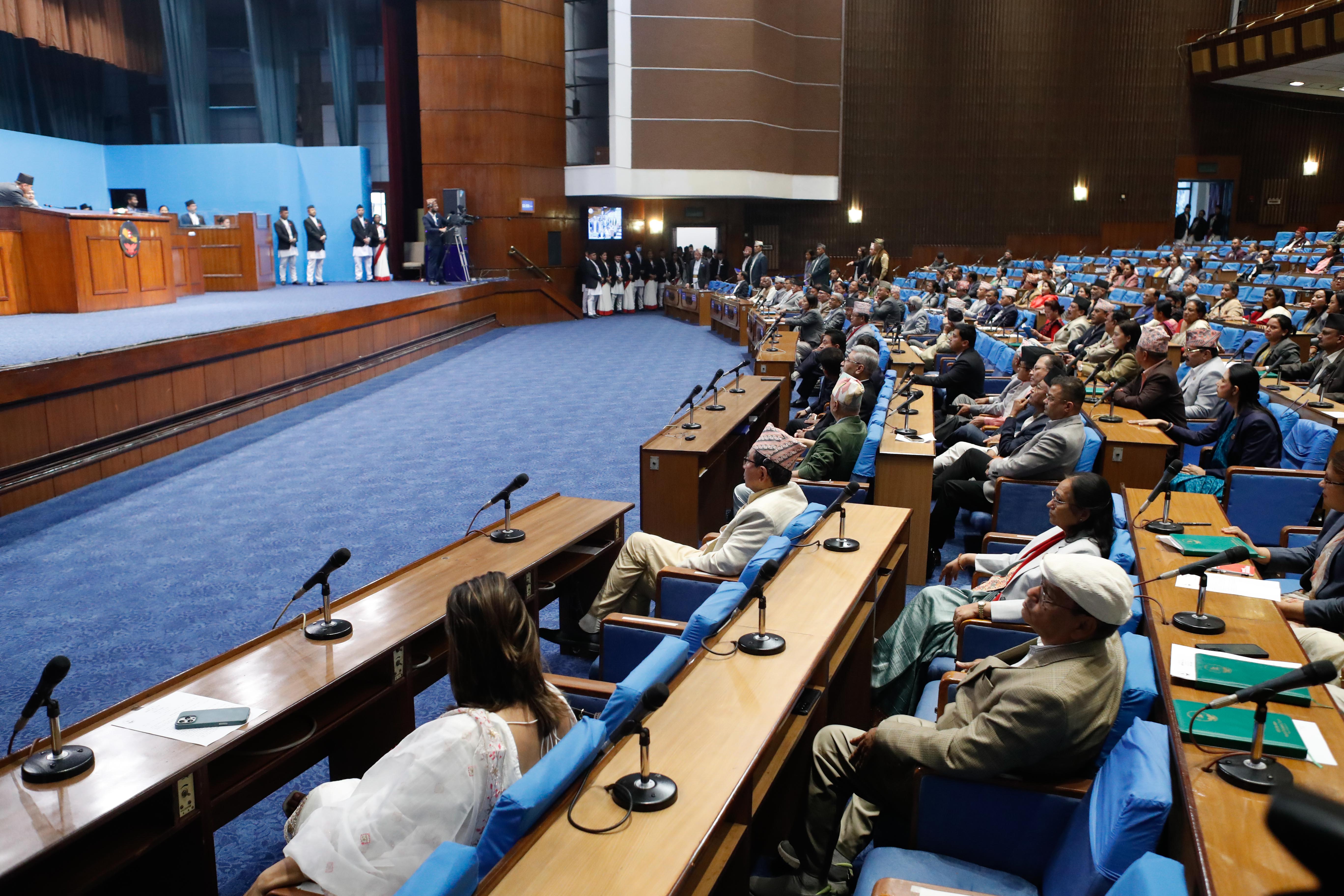 राप्रपा सांसद राणा पक्राउबारे सदनलाई जानकारी