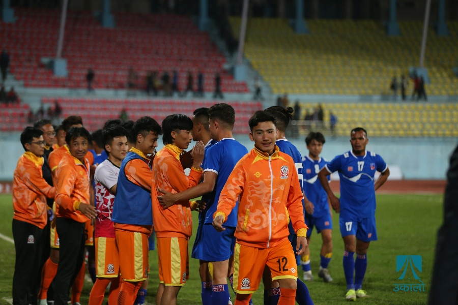 थ्री नेसन्स् कप : नेपालविरुद्ध भुटानको ऐतिहासिक बराबरी