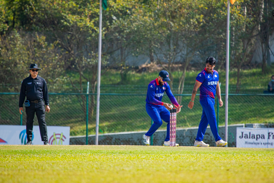 यूएईले नेपाललाई दियो २६४ रनको लक्ष्य