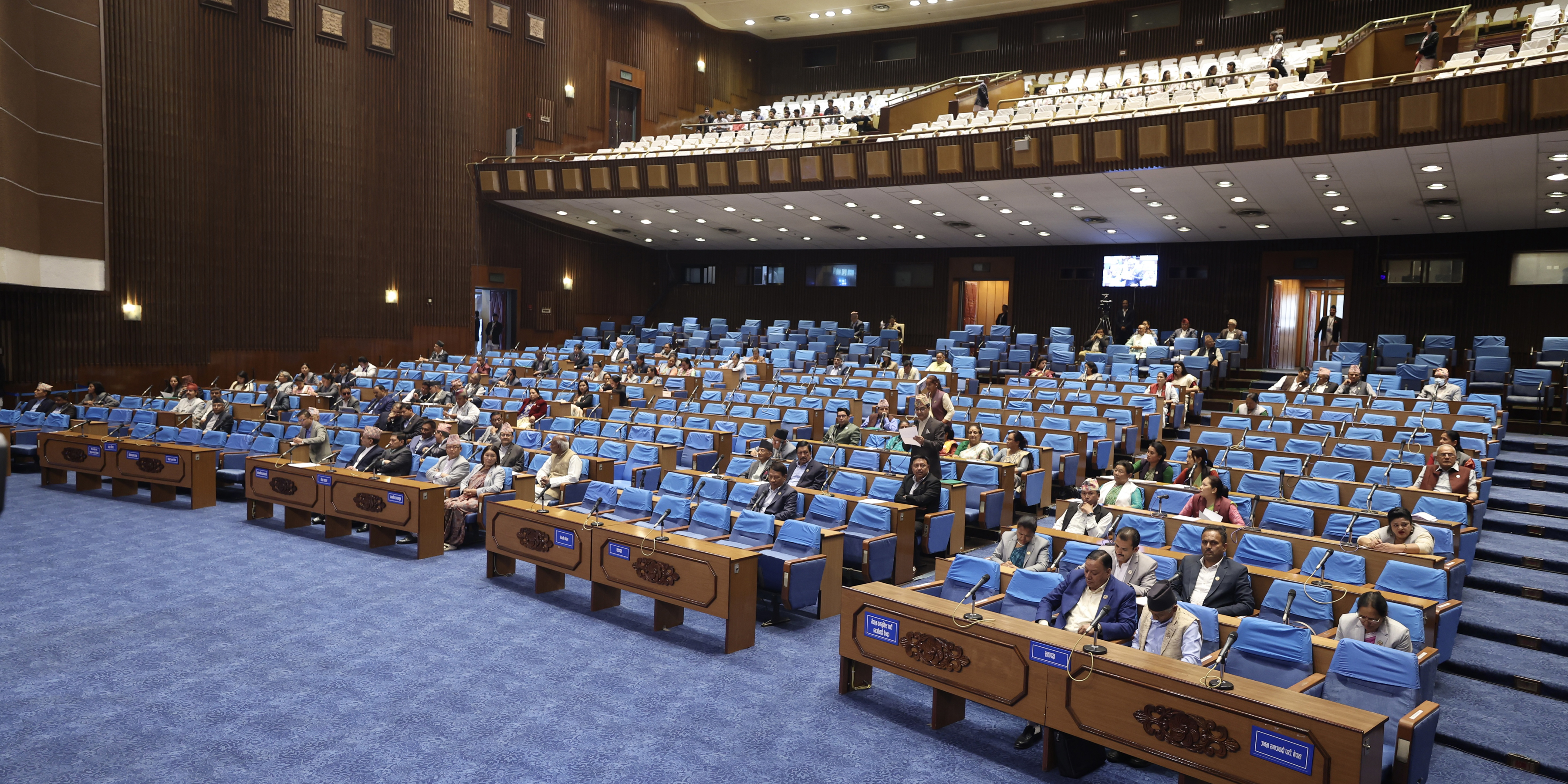 गणपूरक संख्या नपुगेर संसद् बैठक स्थगित, केही नेपाल ऐनलाई संशोधन गर्न बनेको विधेयक निर्णयार्थ प्रस्तुत हुन पाएन