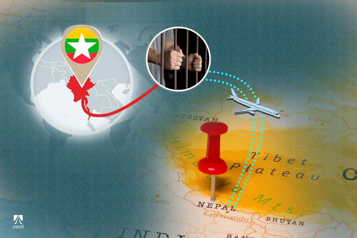 म्यानमारमा बन्धक रहेका १३ नेपाली मुक्त, घरफिर्तीको पहल जारी