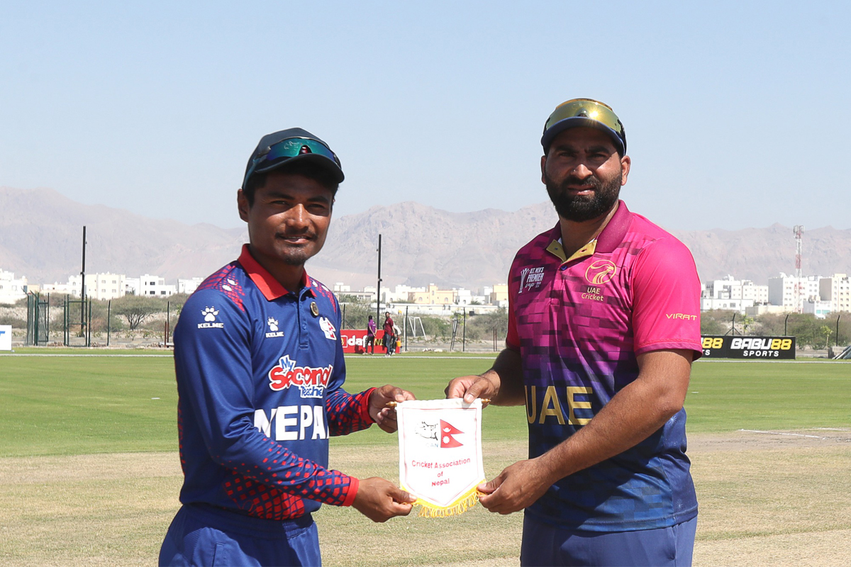 एसीसी प्रिमियर कपः टस हारेर ब्याटिङ गर्दै नेपाल