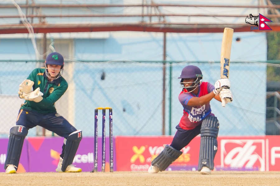 नेपाल ‘ए’विरुद्धको शृंखलामा आयरल्यान्ड उल्भ्सको ‘क्लिनस्विप’