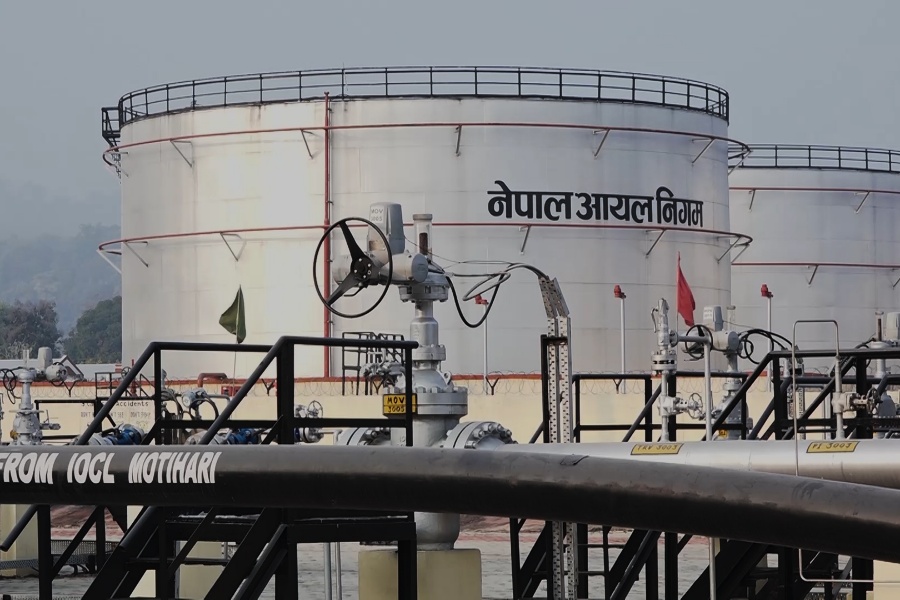 पाइपलाइनमार्फत पेट्रोल ल्याउन अमलेखगन्जमा बनाइँदै भर्टिकल ट्यांक