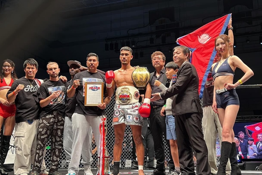 अविरल घिमिरे बने किक बक्सिङको विश्वविजेता