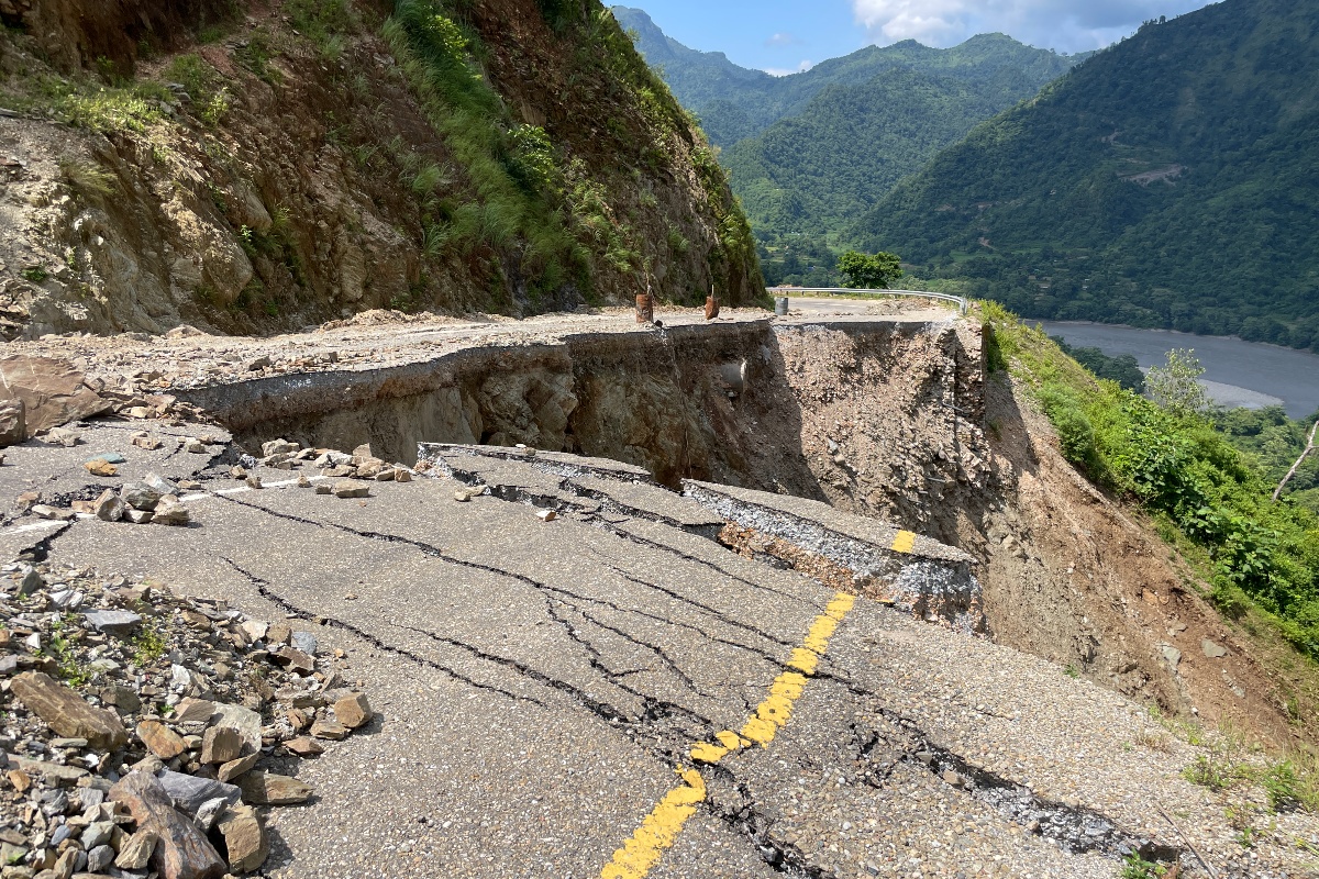 पहिरोले जोखिमपूर्ण बन्दै कालीगण्डकी करिडोर