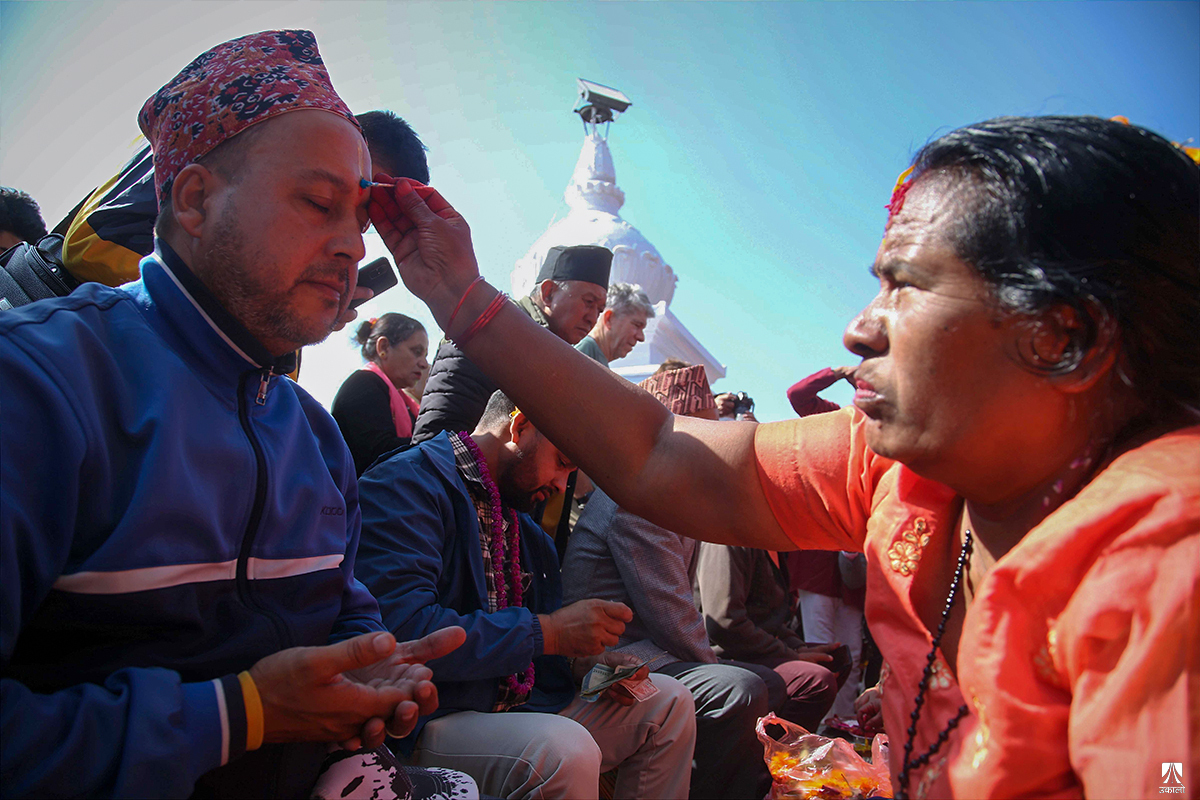 आज भाइटीका: उत्तम साइत बिहान ११ः३७ बजे