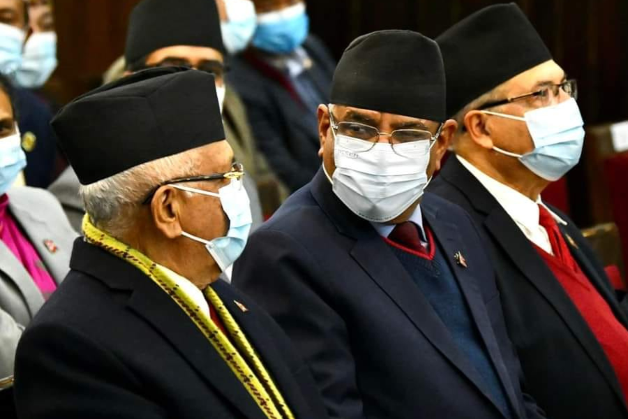 एमालेमा नयाँ विकासक्रम, दाहाललाई प्रधानमन्त्री स्वीकार्न ओलीलाई फकाउँदै नेताहरू