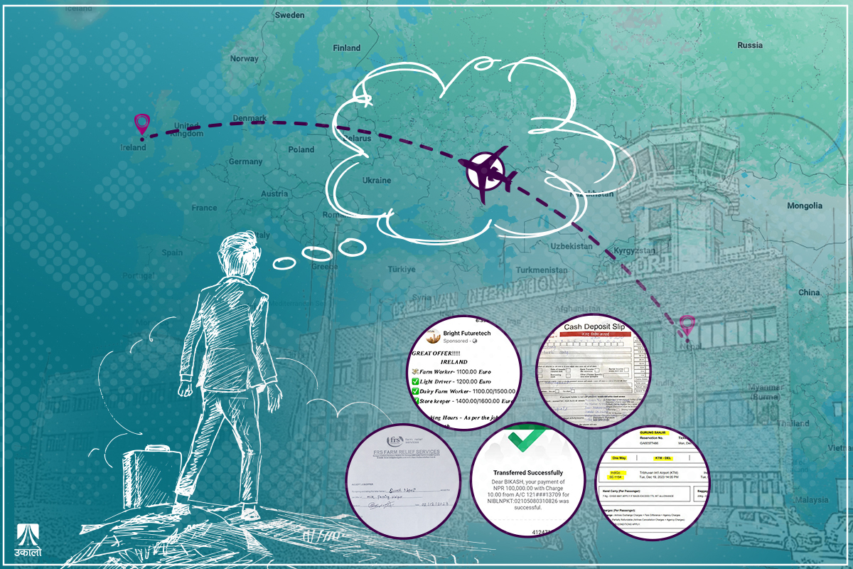 आयरल्यान्ड पठाइदिने नाममा भइरहेको ठगी खुलासा गर्ने एउटा 'केस स्टडी'