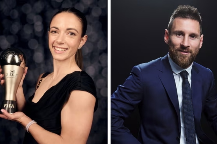 फिफा उत्कृष्ट खेलाडीको अवार्ड मेस्सी र बोनमाटीलाई