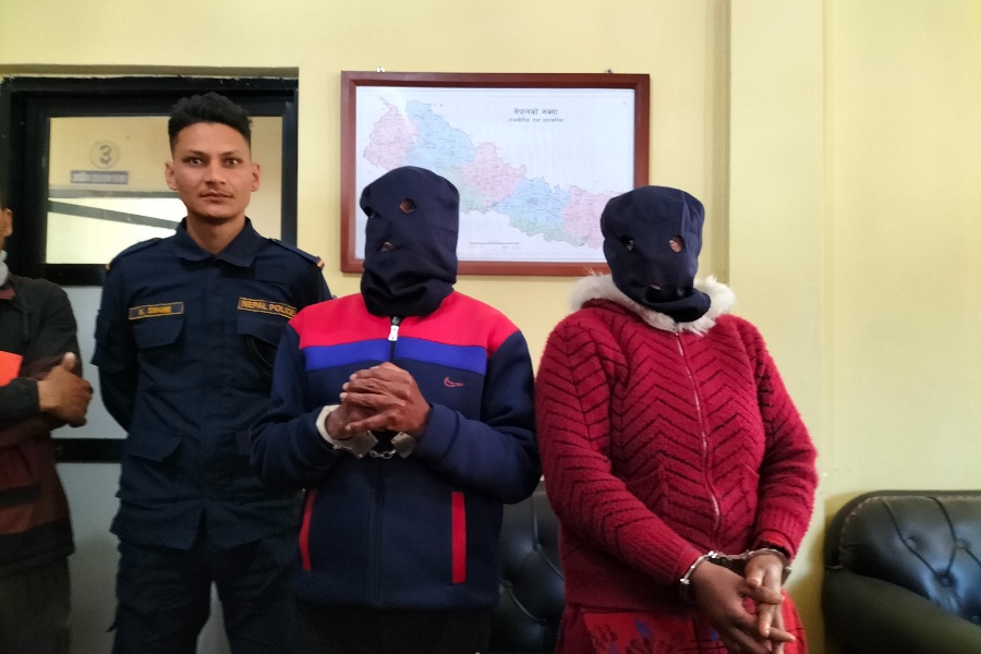 गुल्मीमा भारतीय नागरिकको हत्या आरोपमा श्रीमान्–श्रीमती पक्राउ