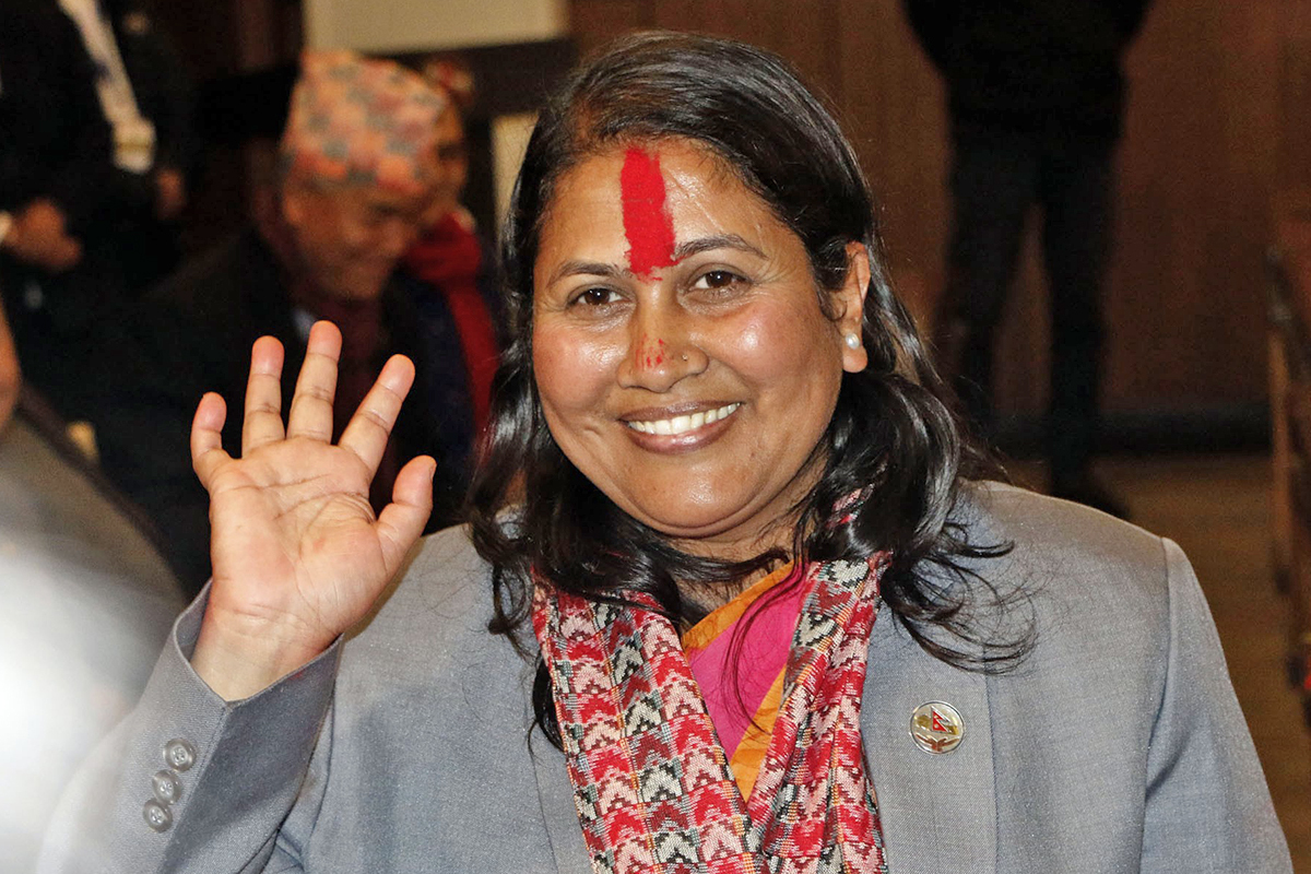 विद्या भट्टराई : ओली क्याबिनेटमा आशालाग्दो अनुहार