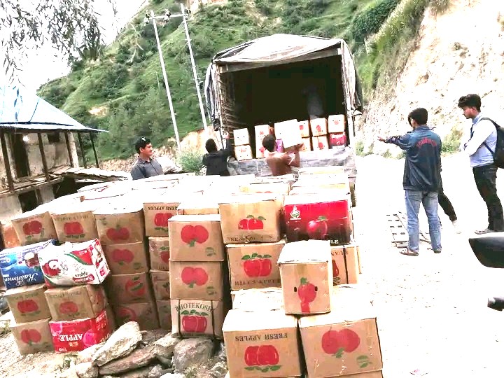 जुम्लाबाट साढे चार हजार मेट्रिकटन स्याउ बिक्री