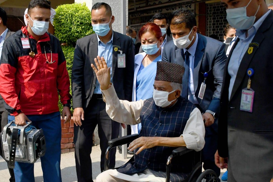 राष्ट्रपति पौडेललाई एम्सले आइतबार डिस्चार्ज गर्न सक्छ : दूतावास