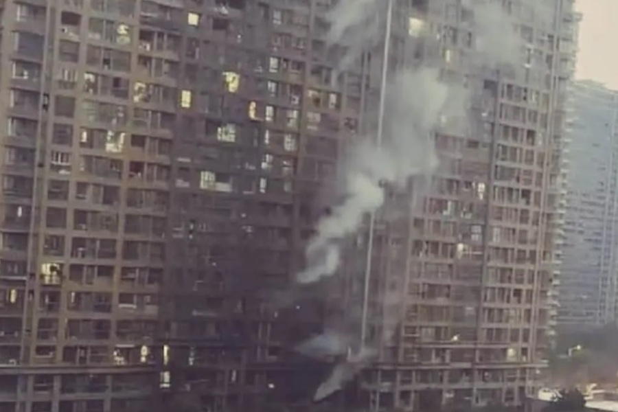 पूर्वी चीनमा आगलागी: कम्तीमा १५ जनाको मृत्यु