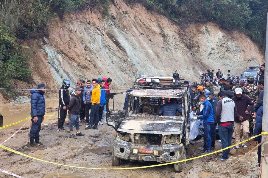 जिपमा आगलागी घटना: मृत्यु हुने र घाइतेको पहिचान