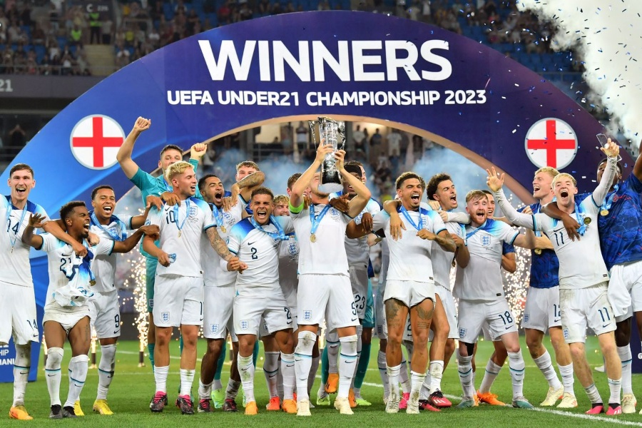 स्पेनलाई हराउँदै इंग्ल्यान्डले जित्यो यू–२१ च्याम्पियनसिप