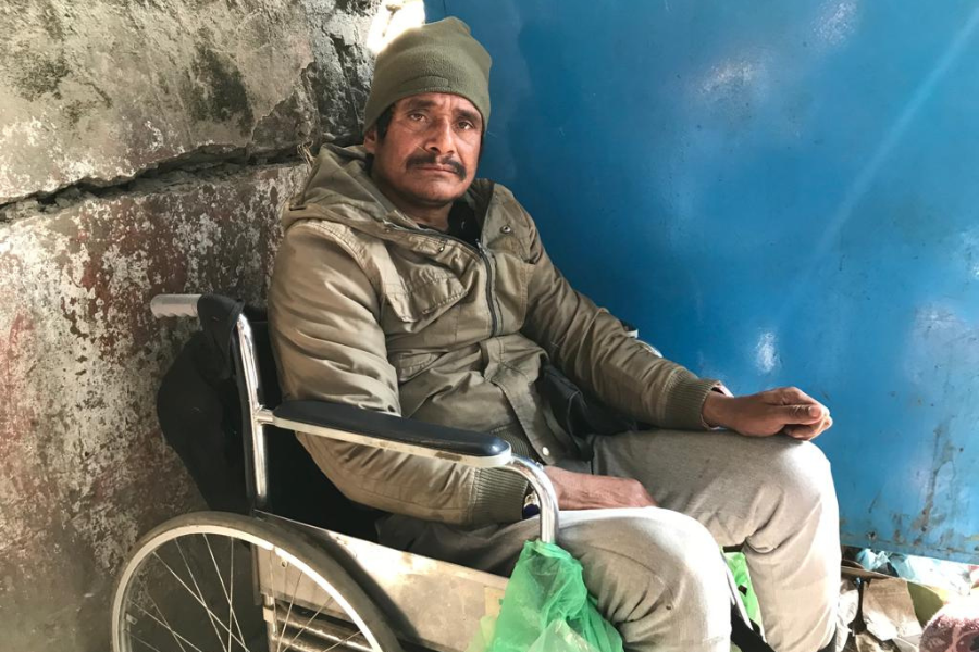 अपांगता भएका डिल्लीबहादुर भन्छन्- झुक्याएर ट्रकमा राखे, जबर्जस्ती लिएर गए