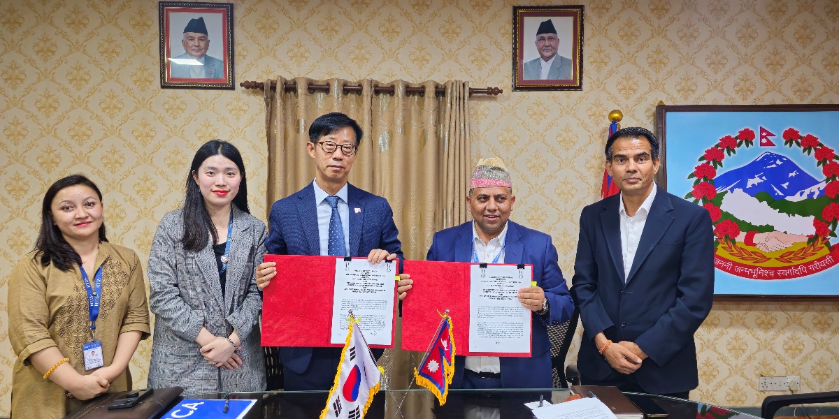 समावेशी ग्रामीण विकासका लागि कोरियाले १ अर्बभन्दा बढी सहयोग गर्ने