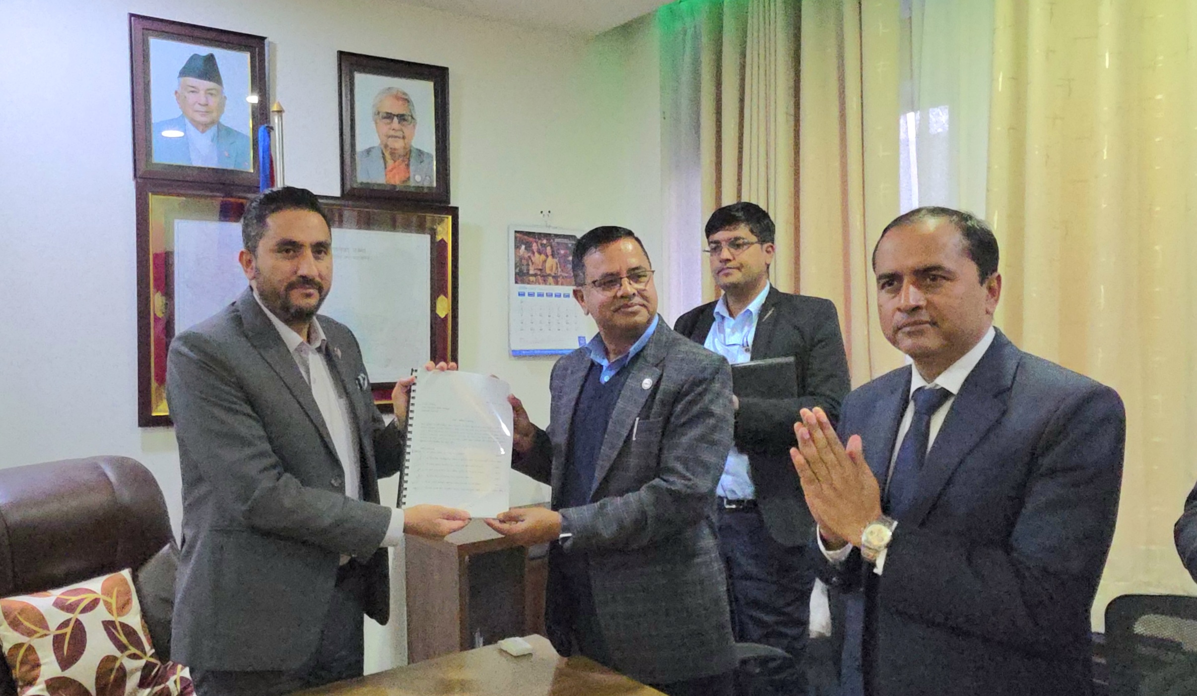 नेपाल टेलिकमको बिलिङ प्रणाली खरिद प्रकरण: छानबिन समितिले बुझायो प्रतिवेदन