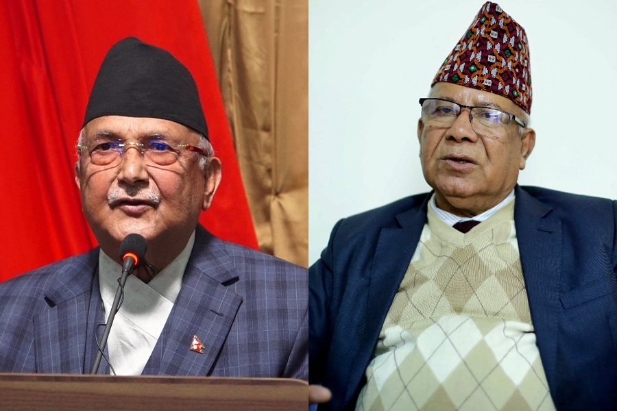 राष्ट्रपतिमा सुवास नेम्वाङलाई जिताउन अनुरोध गर्दै ओलीको नेपाललाई पत्र