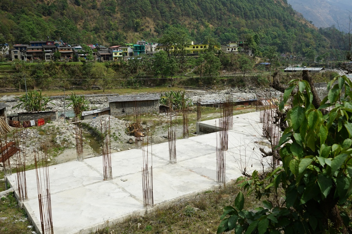 म्याग्दीमा अस्पताल भवन अलपत्र